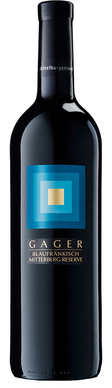 Flasche Gager Blaufränkisch Reserve Ried Mitterberg von Weingut Gager