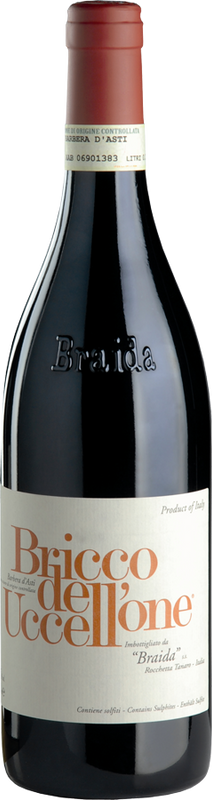 Bottle of Bricco dell'Uccellone Barbera d'Asti DOCG from Braida / Giacomo Bologna