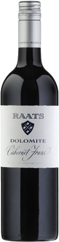 Bottiglia di Cabernet Franc Dolomite di Raats Family Wines