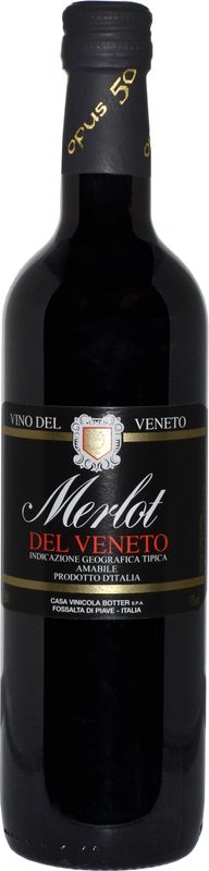 Bouteille de Merlot del Veneto IGP de Botter