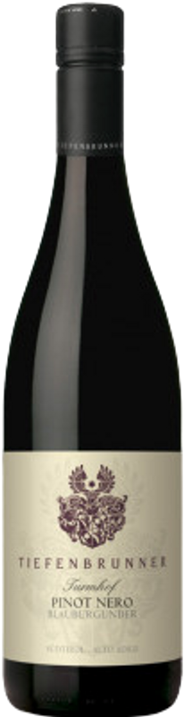 Bottiglia di Pinot Nero Turmhof di Christoph Tiefenbrunner