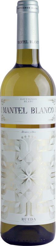 Flasche Mantel Blanco Sauvignon Blanc Rueda DO von Alvarez y Diez