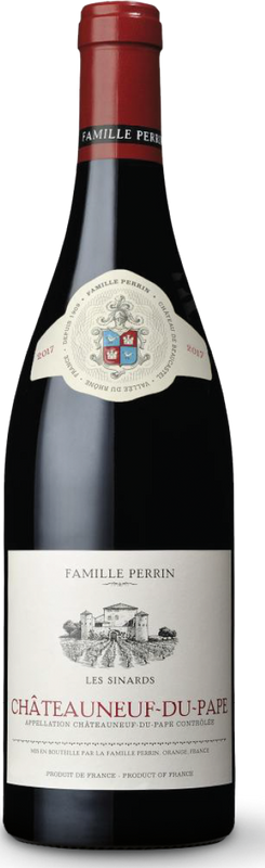 Bottiglia di Châteauneuf-du-Pape AC Les Sinards rouge di Famille Perrin