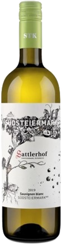 Bouteille de Südsteiermark Sauvignon Blanc de Sattlerhof