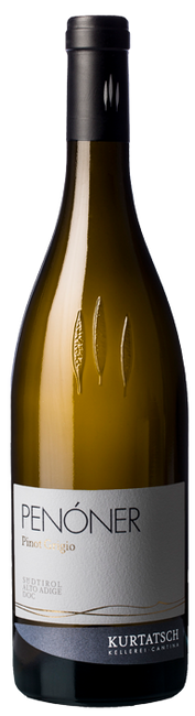 Image of Kellerei Kurtatsch Kurtatsch Südtiroler Pinot Grigio Penoner - 75cl - Südtirol, Italien bei Flaschenpost.ch