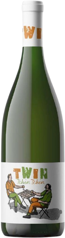 Bottle of Twin Blanc Tchin Tchin VDF from David & Laurent Siozard