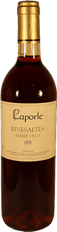 Bouteille de Ambré Vieux Rivesaltes AOC de Domaine Laporte