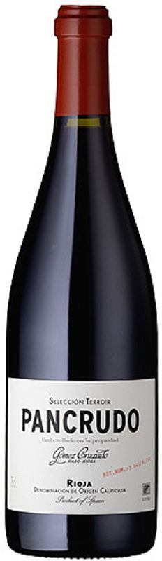 Bouteille de Rioja Pancrudo de Gómez Cruzado