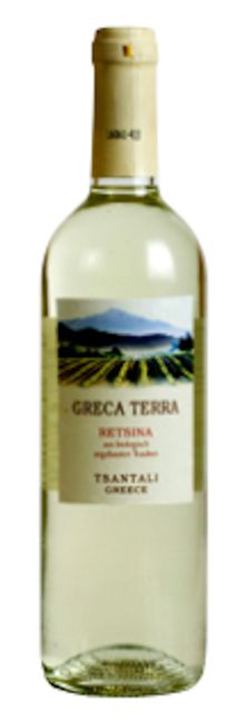 Image of Evangelos Tsantalis Retsina Greca Terra - 75cl, Griechenland bei Flaschenpost.ch
