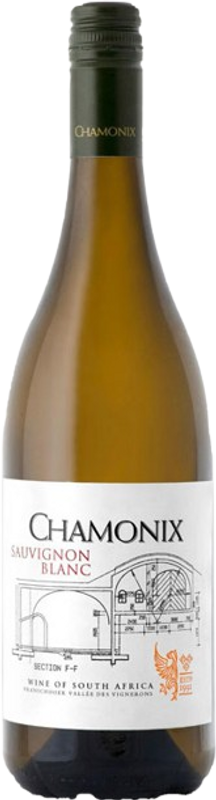 Bottle of Sauvignon Blanc from Chamonix