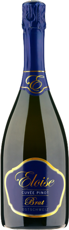 Bottiglia di Eloise Cuvée Pinot Brut Méthode Traditionelle Ostschweizer Landwein di Rutishauser-Divino