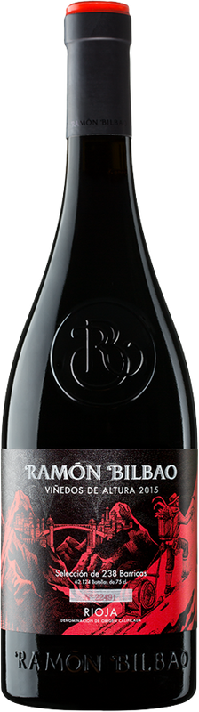 Bottiglia di Rioja Vinedos di Altura DOCa di Ramon Bilbao