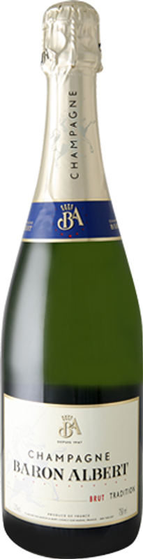 Flasche Cuvee L'Universelle Brut von Baron Albert