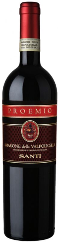 Bottle of Proemio Amarone della Valpolicella DOC from Santi