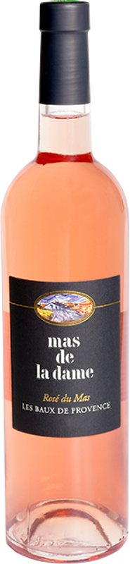 Bottle of Rosé du Mas A.O.C. from Mas de la Dame