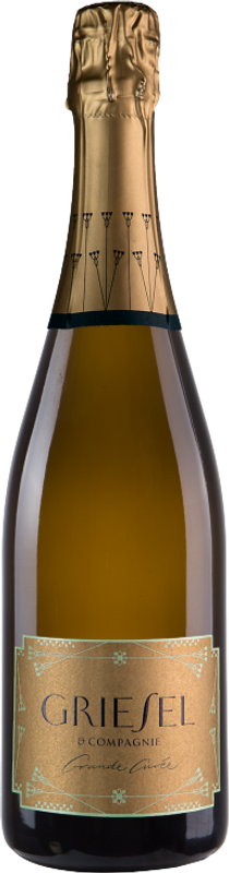 Bottle of Griesel GRANDE CUVÉE Exquisit Dosage Zero from Griesel & Compagnie