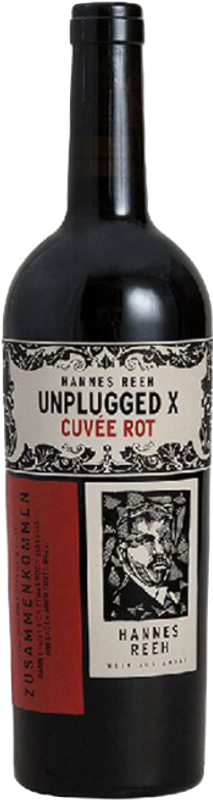 Flasche Cuvée X Unplugged von Hannes Reeh