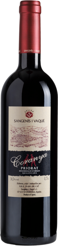 Sangenís i Vaqué  Coranya Crianza Priorat DOCa - 2015  - Katalonien, Spanien