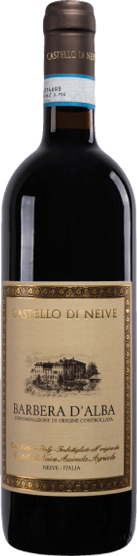Bottle of Barbera d'Alba from Castello di Neive
