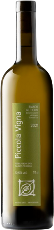 Bottiglia di Bianco del Ticino DOC di Piccola Vigna