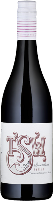 Bottiglia di TSW Syrah di Trizanne Signature Wines