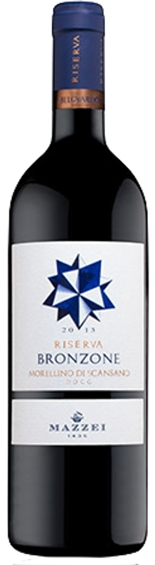 Bottle of Bronzone Morellino di Scansano Riserva from Tenuta Belguardo