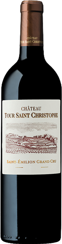 Bottiglia di Tour Saint Christophe Grand Cru di Château Tour Saint-Christophe