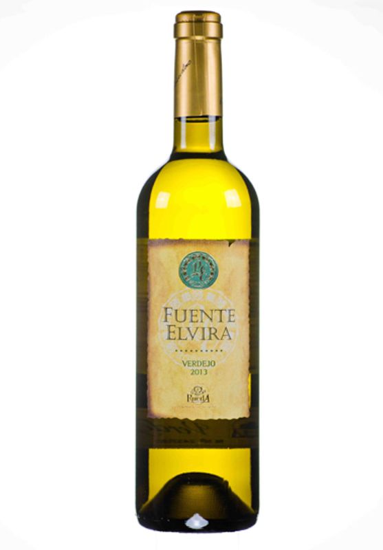 Bottiglia di Fuente Elvira Rueda DO di Pedro Escudero