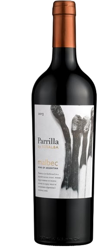 Bouteille de Malbec Parrilla by Viñalba Mendoza de Viñalba