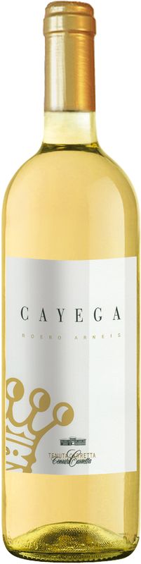 Bottiglia di Cayega Roero Arneis DOC di Carretta