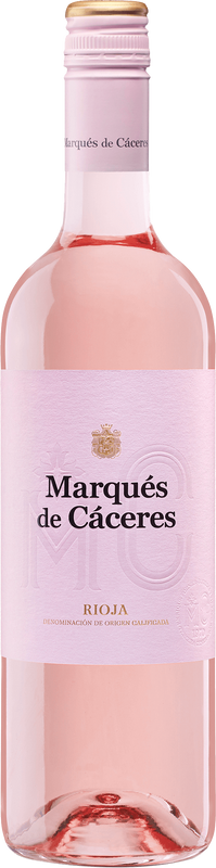 Bottle of Rioja DOCa Rosado from Marqués de Cáceres