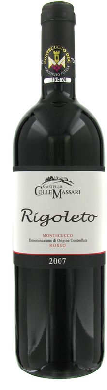 Bottiglia di Montecucco DOC Rigoletto di Castello Colle Massari