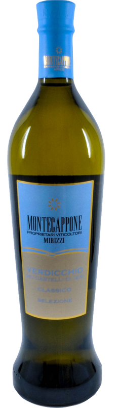 Bouteille de Verdicchio dei Castelli di Jesi DOC de Montecappone