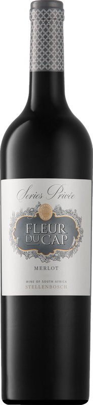 Bottle of Series Privée Merlot Stellenbosch from Fleur du Cap