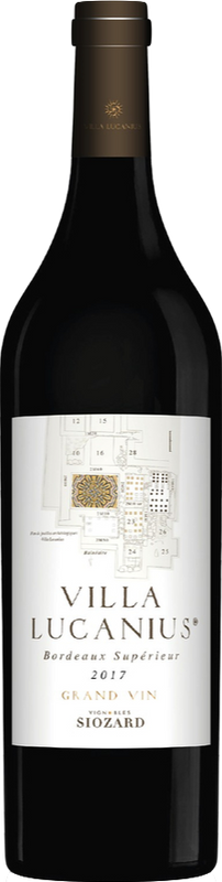 Bouteille de Villa Lucanius Bordeaux Supérieur AOC de David & Laurent Siozard