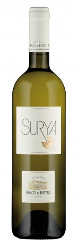 Flasche Surya Bianco von Feudo Principi di Butera
