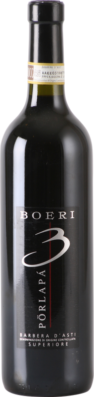 Flasche Pörlapà d'Asti Superiore DOCG von Boeri Vini