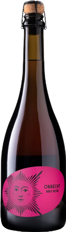Flasche Chr.+F. Obrecht Brut Rosé AOC Graubünden von Obrecht/Weingut zur Sonne