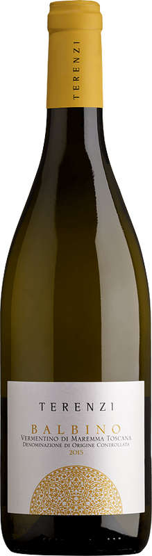 Bouteille de Vermentino Maremma DOC de Terenzi