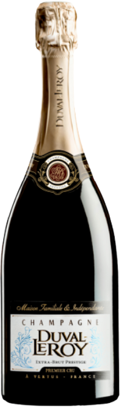 Bottiglia di Extra Brut Prestige 1er Cru di Duval-Leroy