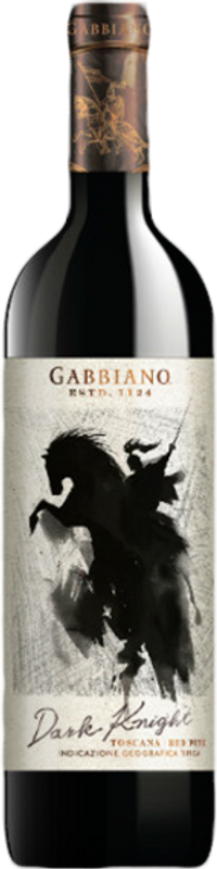 Bottle of Dark Knight Toscana IGT from Castello di Gabbiano
