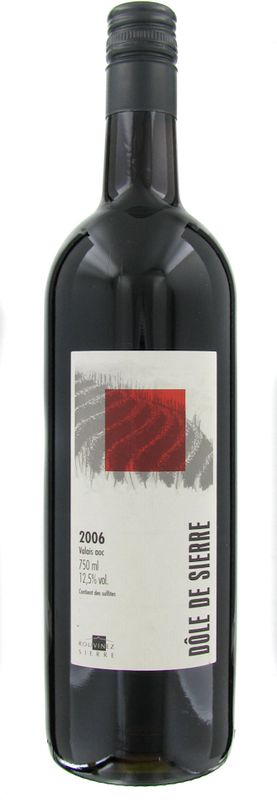 Bottiglia di Dole de Sierre AOC di Rouvinez Vins