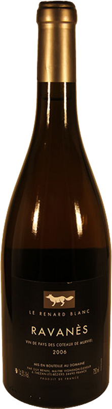 Bottle of Le Renard Blanc VDP C.d.Murviel from Domaine de Ravanès