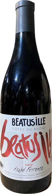 Bottiglia di Beatus Ille Rouge Cotes-du-Rhone AOC di Domaine St. Préfert