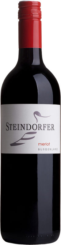 Bottiglia di Merlot Grand Reserve di Weingut Steindorfer