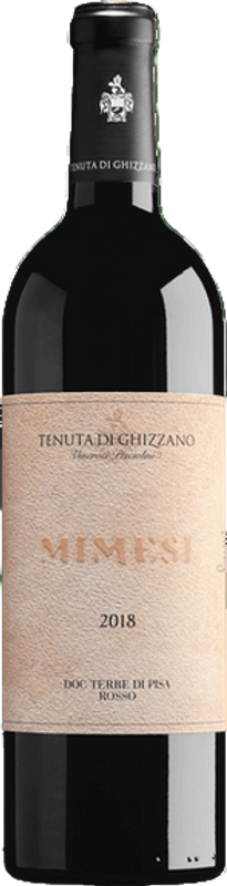 Flasche Mimesi Sangiovese Terre di Pisa DOC von Ghizzano