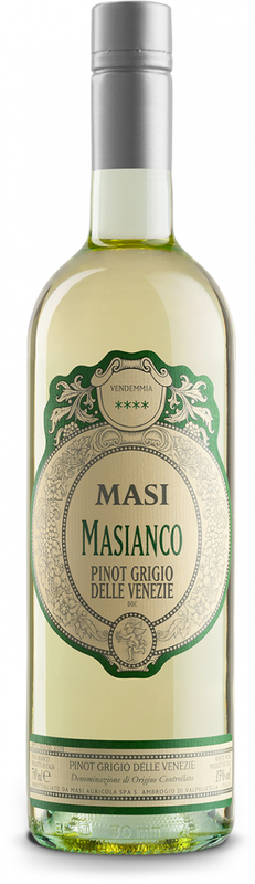 Bottle of Masianco Pinot grigio e Verduzzo delle Venezie IGT from Masi