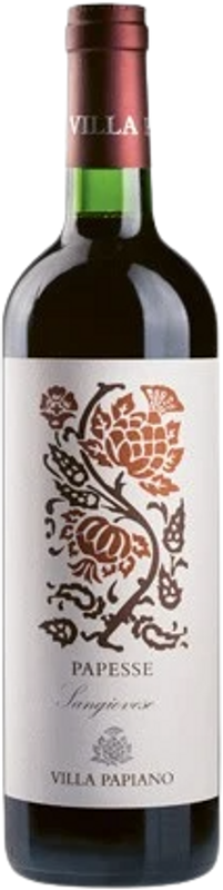 Bottle of Papesse Romagna Sangiovese Modigliana DOC from Villa Papiano