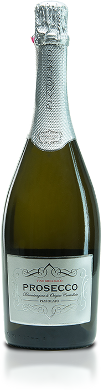 Flasche Spumante Prosecco DOC BRUT BIO von La Cantina Pizzolato Srl - Organic Wine Experience