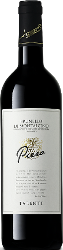 Bottle of Piero Brunello di Montalcino DOCG from Talenti